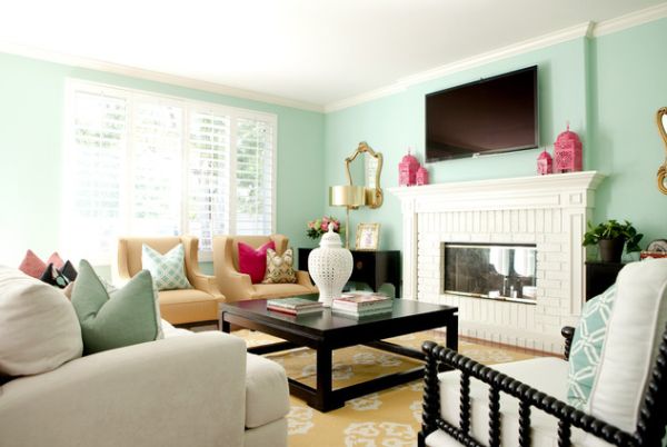 Minty Interior Decors Showcasing A Soft Yet Vibrant Look