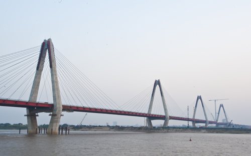 Thông xe cây cầu lớn nhất Thủ đô vào tháng 10